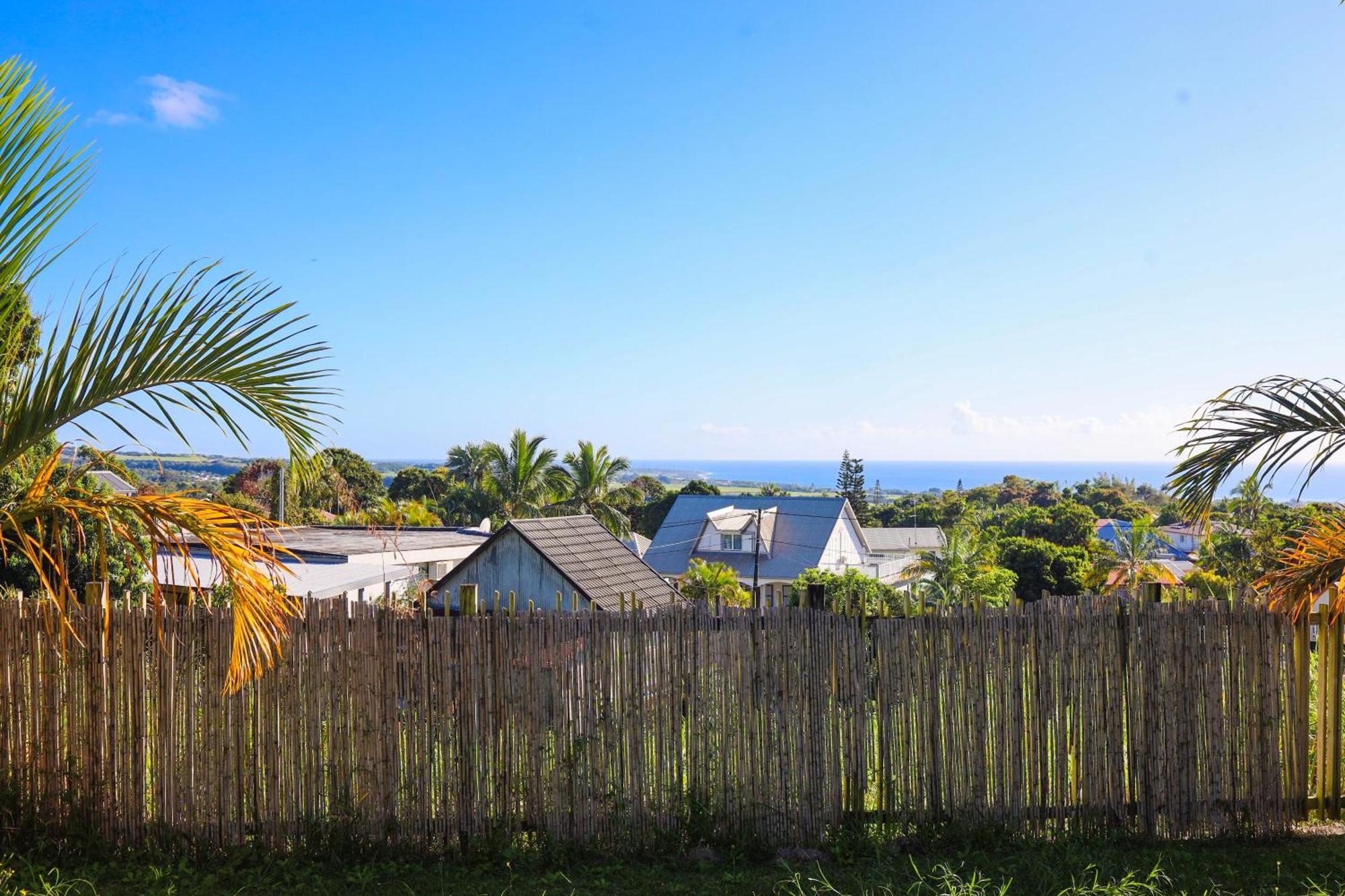 Belle Maison En Hauteur Vue Sur Mer, La Confiance Saint-Benoît Extérieur photo